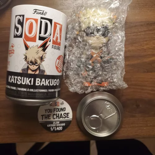 KATSUKI BAKUGO Funko Soda CHASE 1/1400 GITD GLOW My Hero Academia ANIME