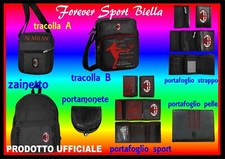 ZAINETTO - BORSELLO/TRACOLLA - PORTAFOGLIO PELLE & STRAPPO MILAN ORIGINALE 