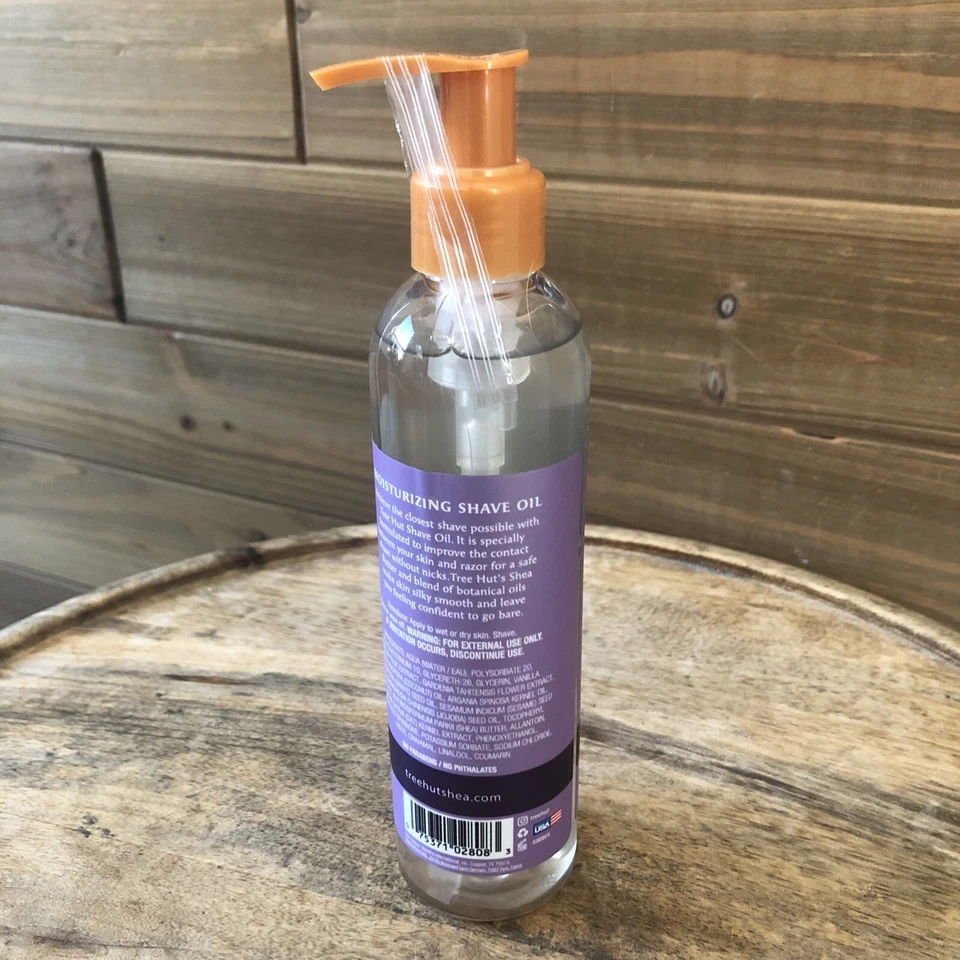 Tree Hut bare Moisturizing Shave Oil, Tahitian Bean, Vanilla, 7.7 Fl Oz - Image 3 of 4
