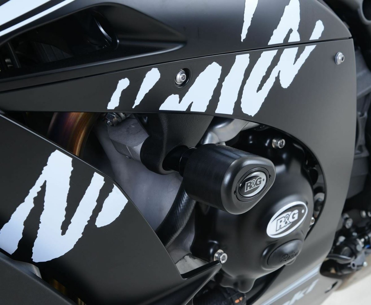 R&G Crash Protectors Black - Aero Style Kawasaki ZX-10RR