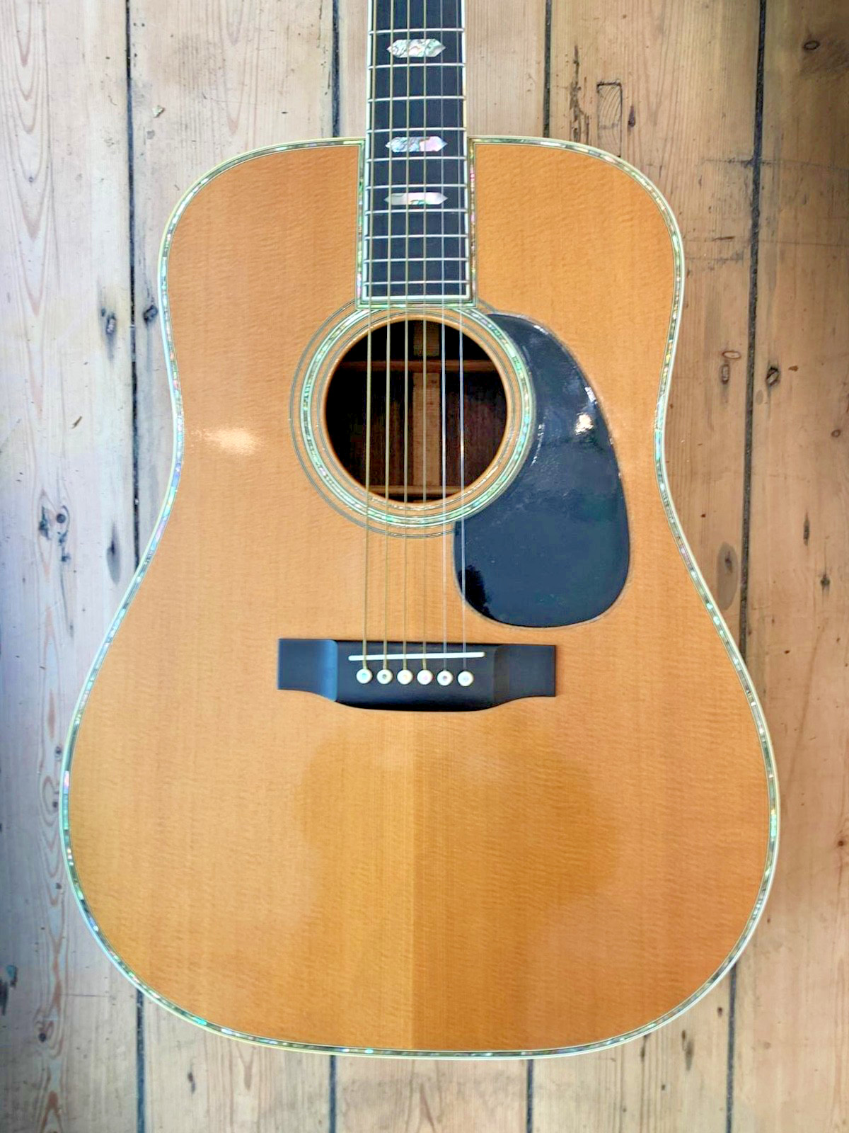 1979 Martin D45 acoustic & Martin moulded hard shell case
