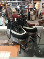 Dr. Martens Doc England MIE Rare Vintage Black White 8345 Shoes UK9 US10