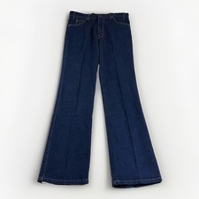 Levis 517 Orange Tab Bootcut Stretch Jeans Tagged 34x32 USA Vintage