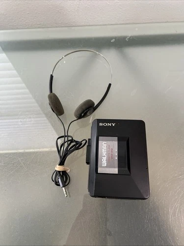 New ListingSony WM-A12 Cassette Walkman W/ mdr-005 Headphones Parts Only Needs New Belt Rep