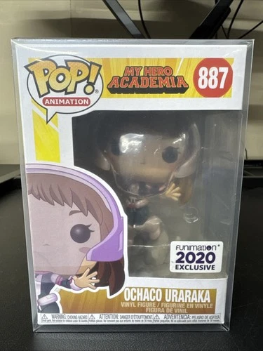 Ochaco Uraraka #887 My Hero Academia Funimation 2020 Exclusive Pop! w Protector