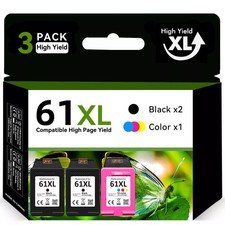 61XL Ink Cartridges for HP Ink 61 XL ENVY 4500 4501 4502 4504 5530 5531 5535 Lot