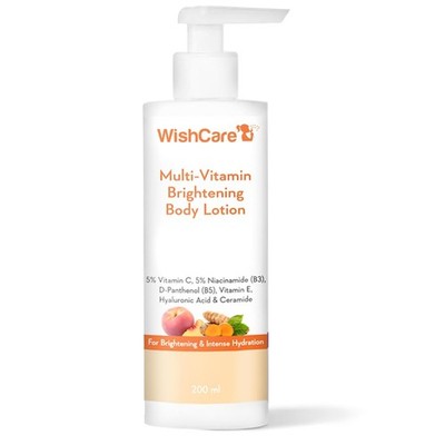 WishCare Multi-Vitamin Brightening Body Lotion for Men and Women 200ml