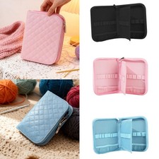 Crochet Hook Case Easy to Hold for Various Crochet Hook Knitting Accessories