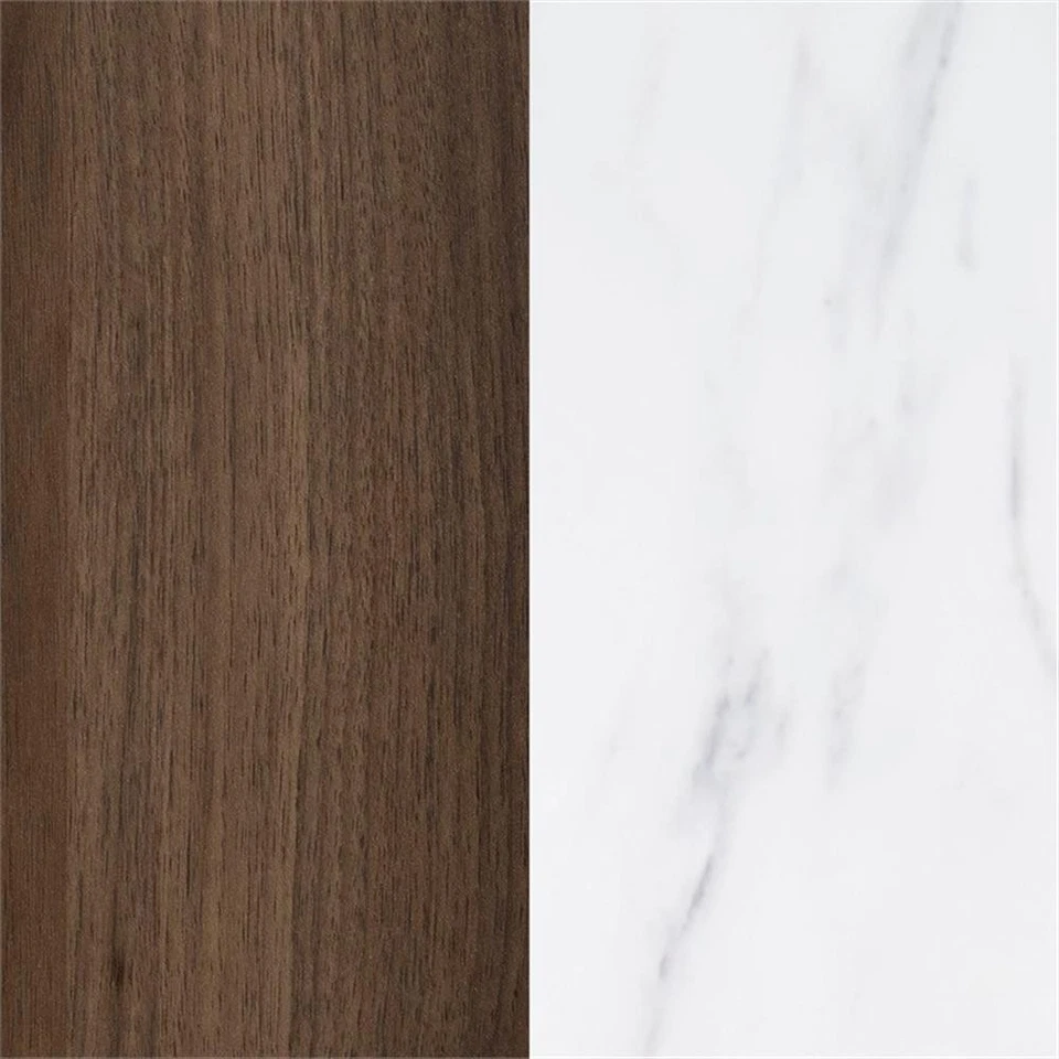 Gabinete de almacenamiento South Shore Maliza 29"W madera de ingeniería de 2 puertas en marrón Foto 4 de 4