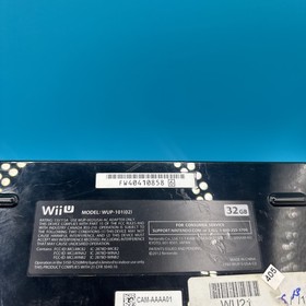 Nintendo Wii U Black Console Bundle Lot 32GB Controllers Tested Working Read***