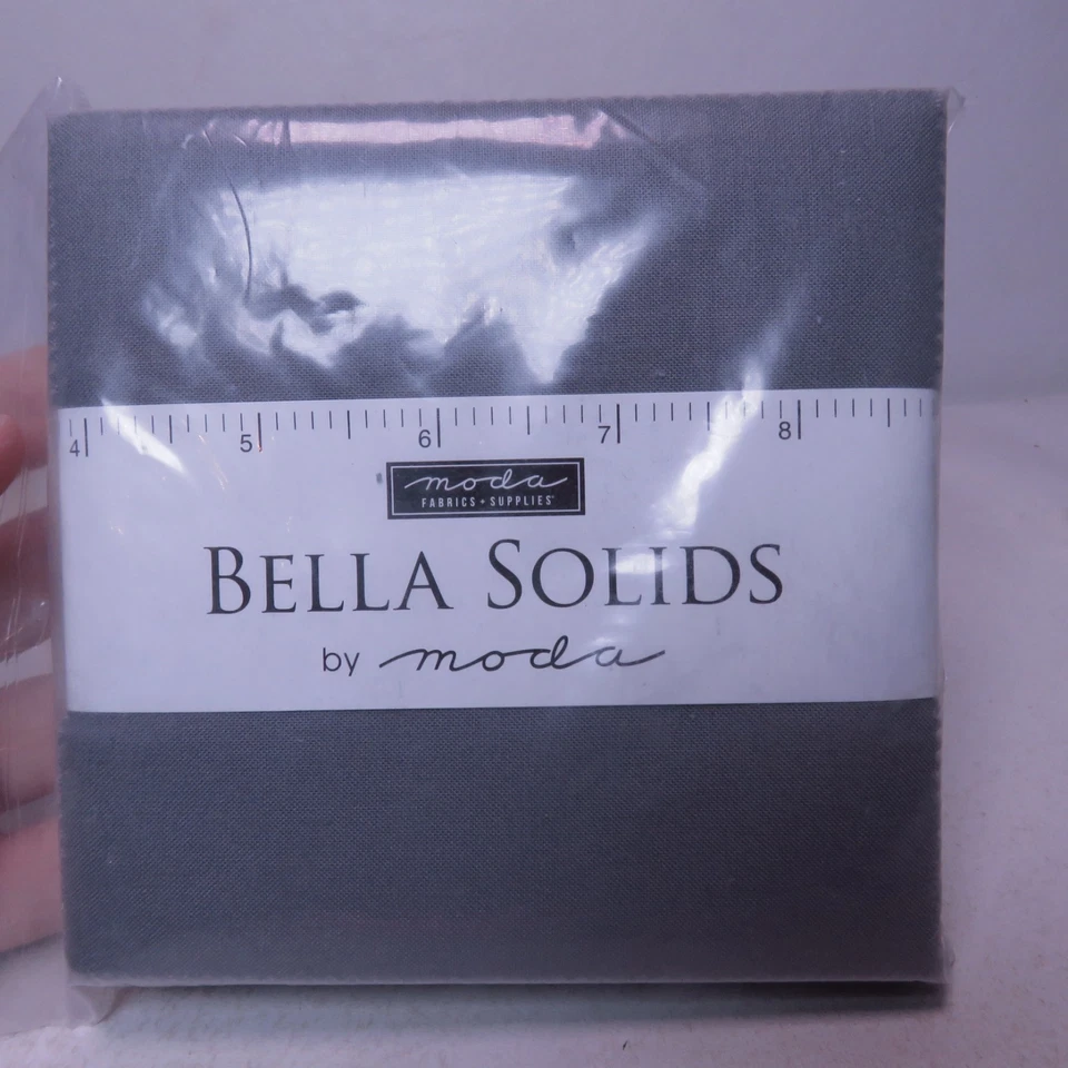 Moda Bella Solids Pack 5" Precut Cotton Quilt Squares - Image 2 of 4