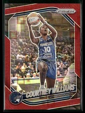2025 Panini Prizm WNBA Courtney Williams 69 Minnesota Lynx Red Pandora /199