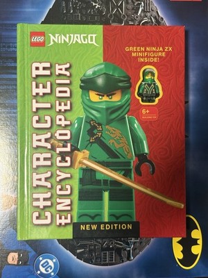 LEGO Ninjago Character Encyclopedia Book Minifig Green Ninja