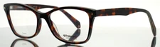 POLARIOD PLD D320 086 Tortoise Womens Semi Cat Eye Eyeglasses 53-17-140 B:38