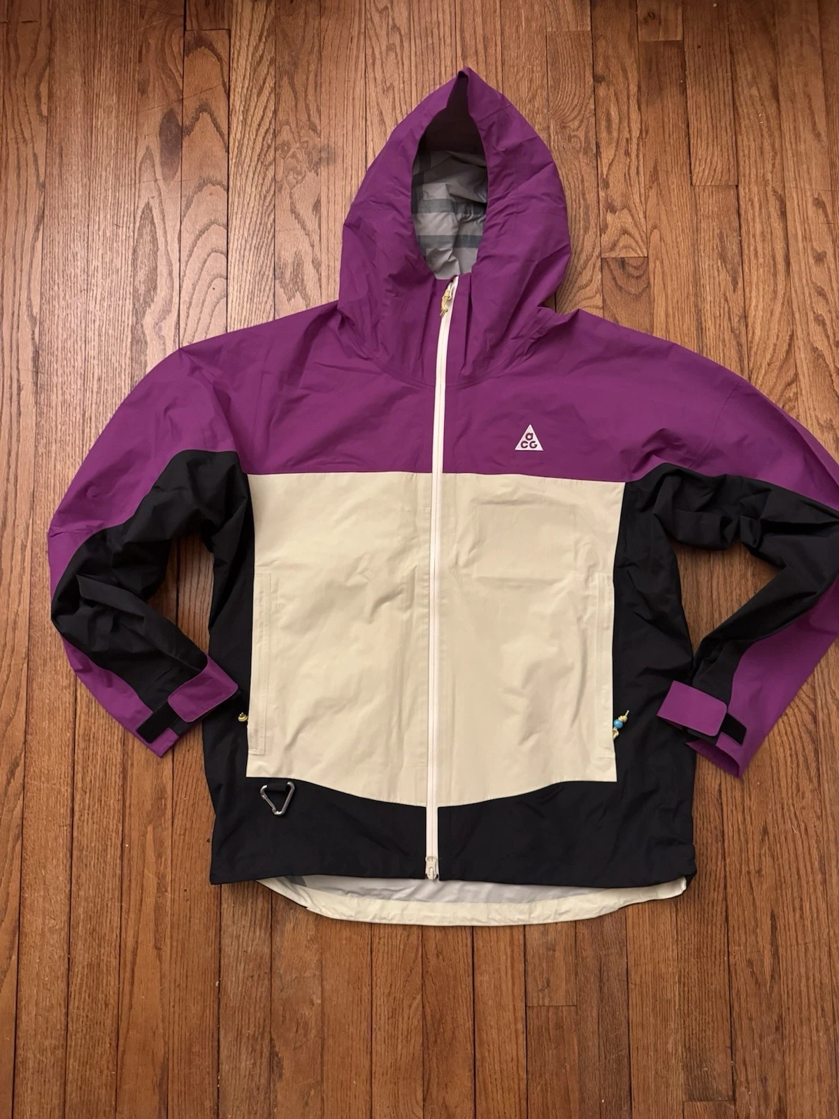 NIKE ACG "MORPHO" STORM-FIT ADV RAIN JACKET HJ2687-505 Sz Med
