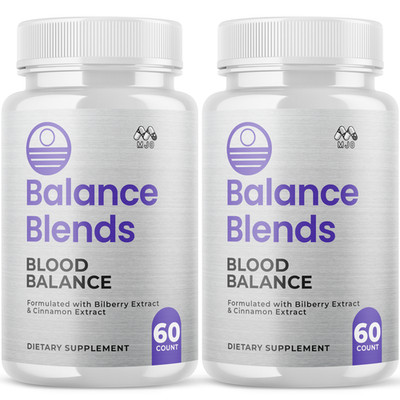 (2 Pack) Balance Blends Advanced Support Blood Supplement BalanceBlends 120 Caps