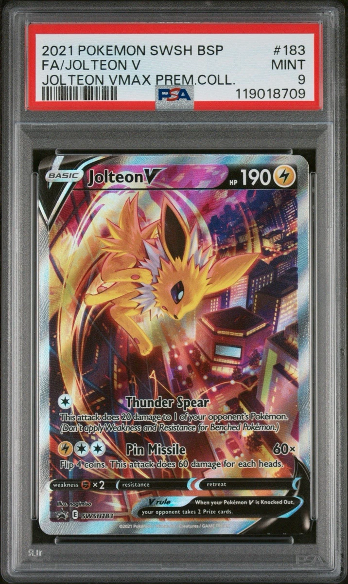 Jolteon Pokémon TCG Professional Sports Authenticator (PSA