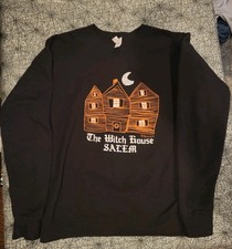 Vintage Womens Salem Sweatshirt Size Medium M Halloween The Haunted Witch House