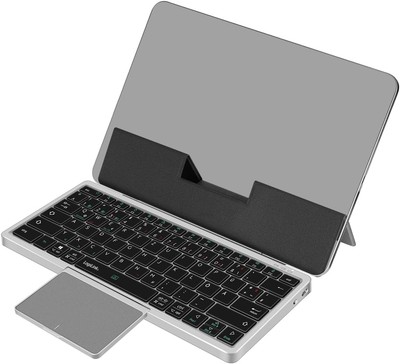 Multi Media Tastatur Bluetooth mit Trackpad abnehmbares Cover Tabletständer