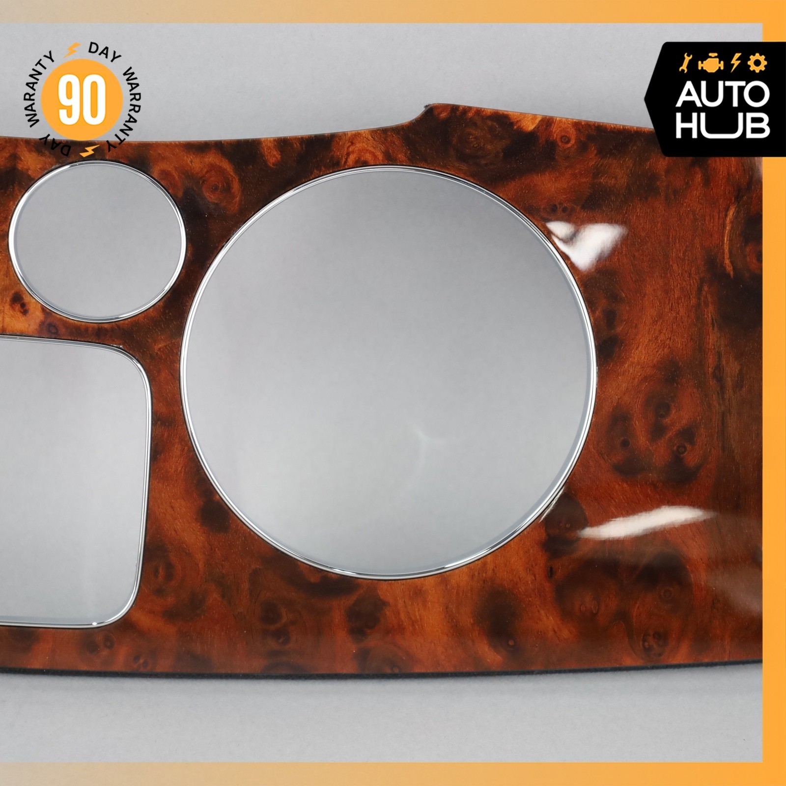 03-13 Bentley Continental Flying Spur Dash Panel Speedometer Bezel Trim OEM 78k