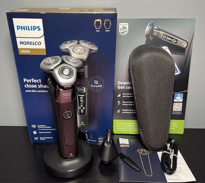 Philips Norelco Shaver i9000,Wet&Dry Electric Shaver, 360 Rotating Precision