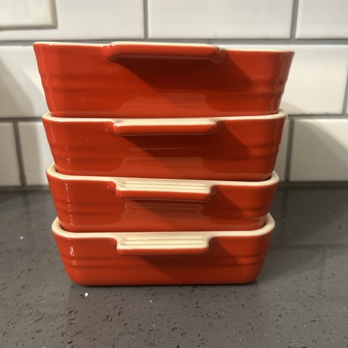 LE CREUSET Juego de 4 Platos para Hornear 6” X 6” Cazuela Dip - Imagen 5 de 5