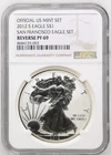 2012 S Reverse Proof American Silver Eagle NGC REVERSE PF69 - A342