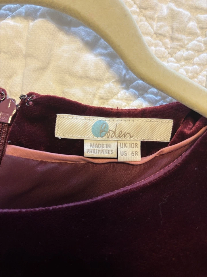 Mono de terciopelo Boden Aston US 6R Foto 3 de 4