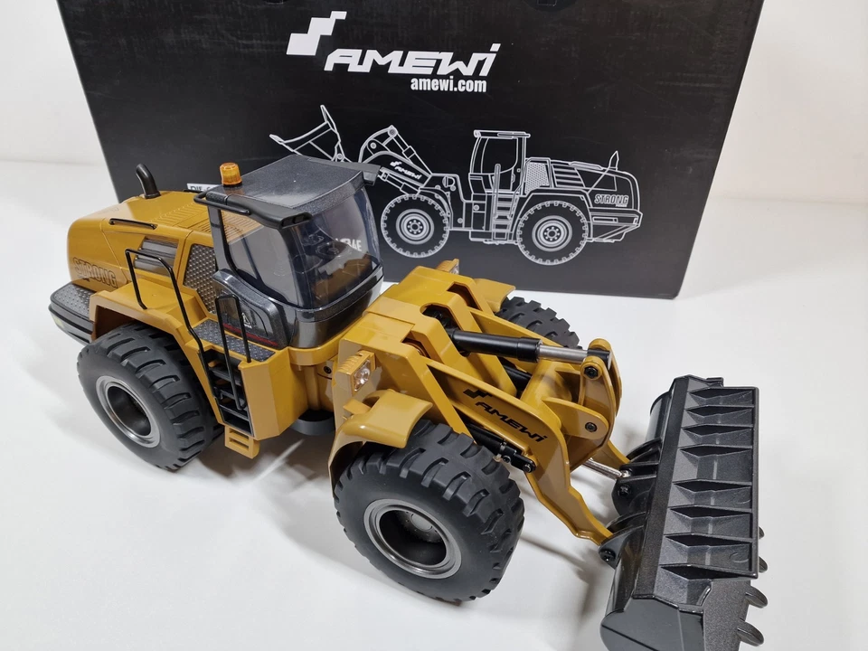 Amewi 22343 Rc Radlader V4 G485E 1:14 10-Kanal Sound Teilmetall NEUWERTIG MANGEL - Bild 4 von 4