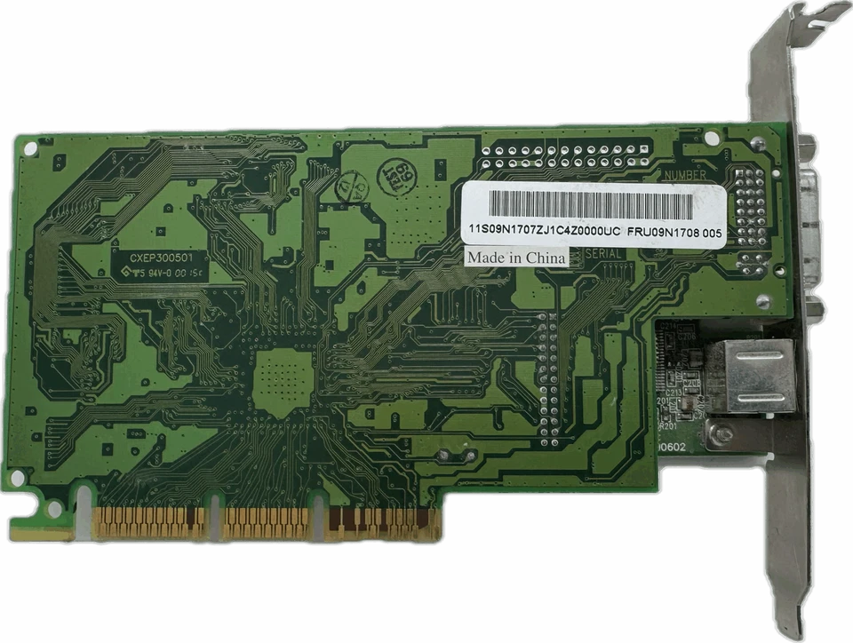 Ibm number nine agp 32mb dvi video card, 09n1708, 01-868602-00 - Image 4 of 4