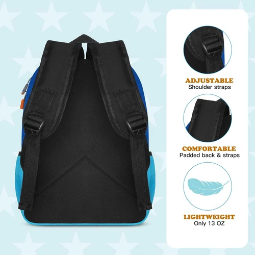 Treasure Blue Small Kids Backpack, photo 3