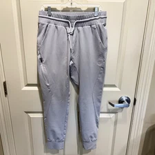 BYLT Active Jogger Fawn Grey Men's Medium Nylon Stretch Performance Athleisure