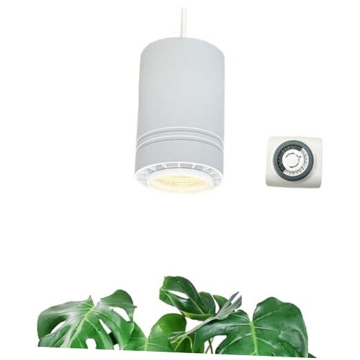 40w Large, Full Spectrum Warm Color Plant Lamp, 120v White