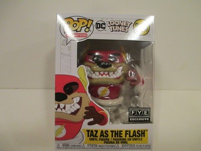 Funko Pop Looney Tune Taz as the Flash  #88 FYE Exclusive