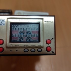 Game & Watch Nintendo MANHOLE with Box and