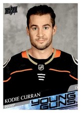 2020-21 Upper Deck Hockey Extended Series #Kodie Curran Young Guns