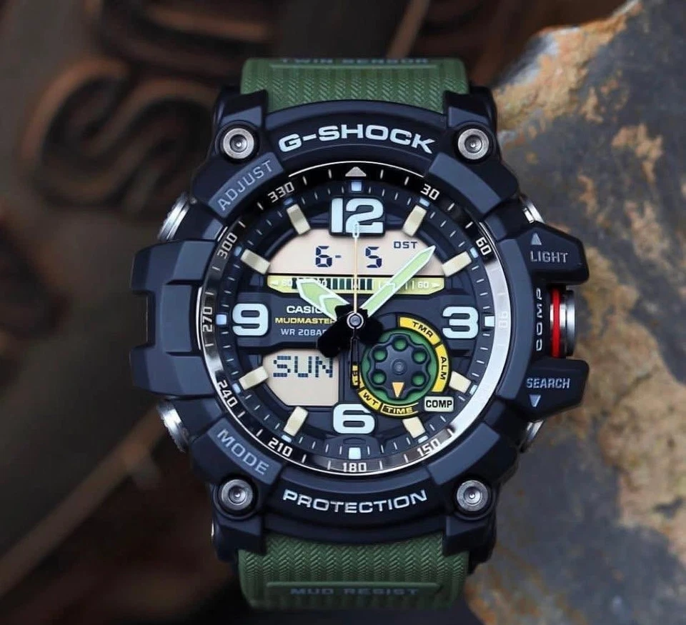 Casio G-Shock Mudmaster GG-1000-1A3 Men’s Watch – New – Compass Thermometer 200M - Image 2 of 2