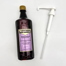 Limited Summer Rare Flavor Starbucks Raspberry Syrup with Pump BB Sept 2025