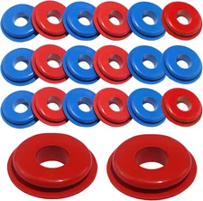 20 PCS Glad Hand Seals Rubber Truck 20 PCS Blue & Red
