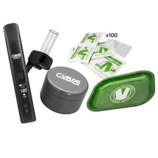 Cuboo Stick Vaporizer Set - Startpaket inkl. Keramik Grinder & Glasmundst&uuml;ck