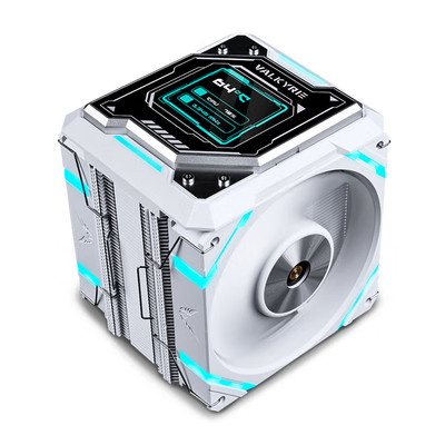 VALKYRIE R125 WHITE  2.4-inch IPS LCD scree CPU cooler fans