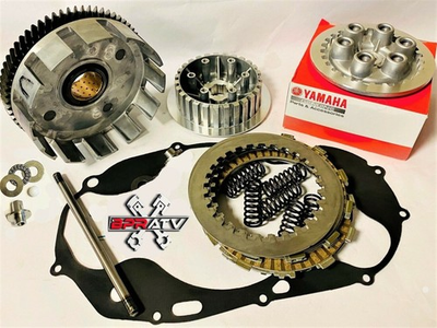 #ad Banshee OEM Clutch Basket Gear Ti Pusher Pushrod Ceramic Ball Hub Pressure Plate $699.98