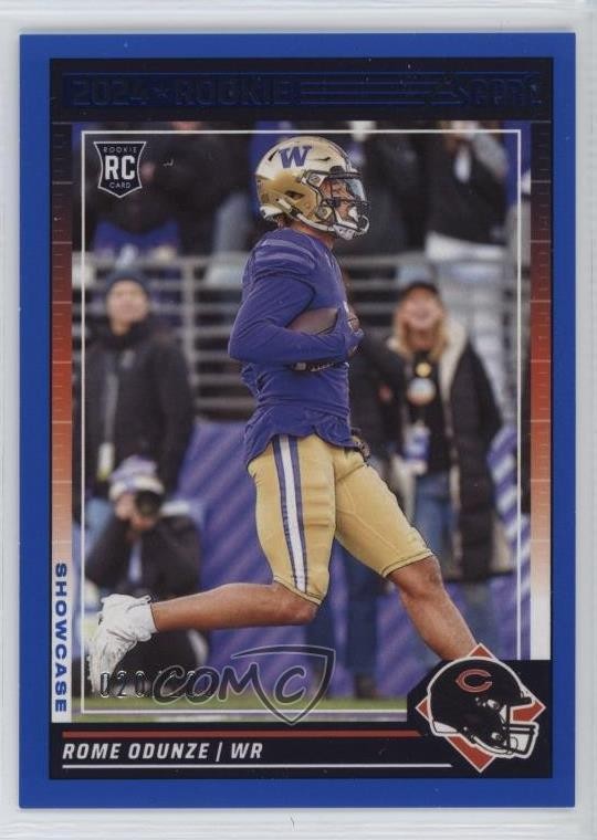 2024 Score Rookies Showcase 20/100 Rome Odunze #309 Rookie RC 09wc