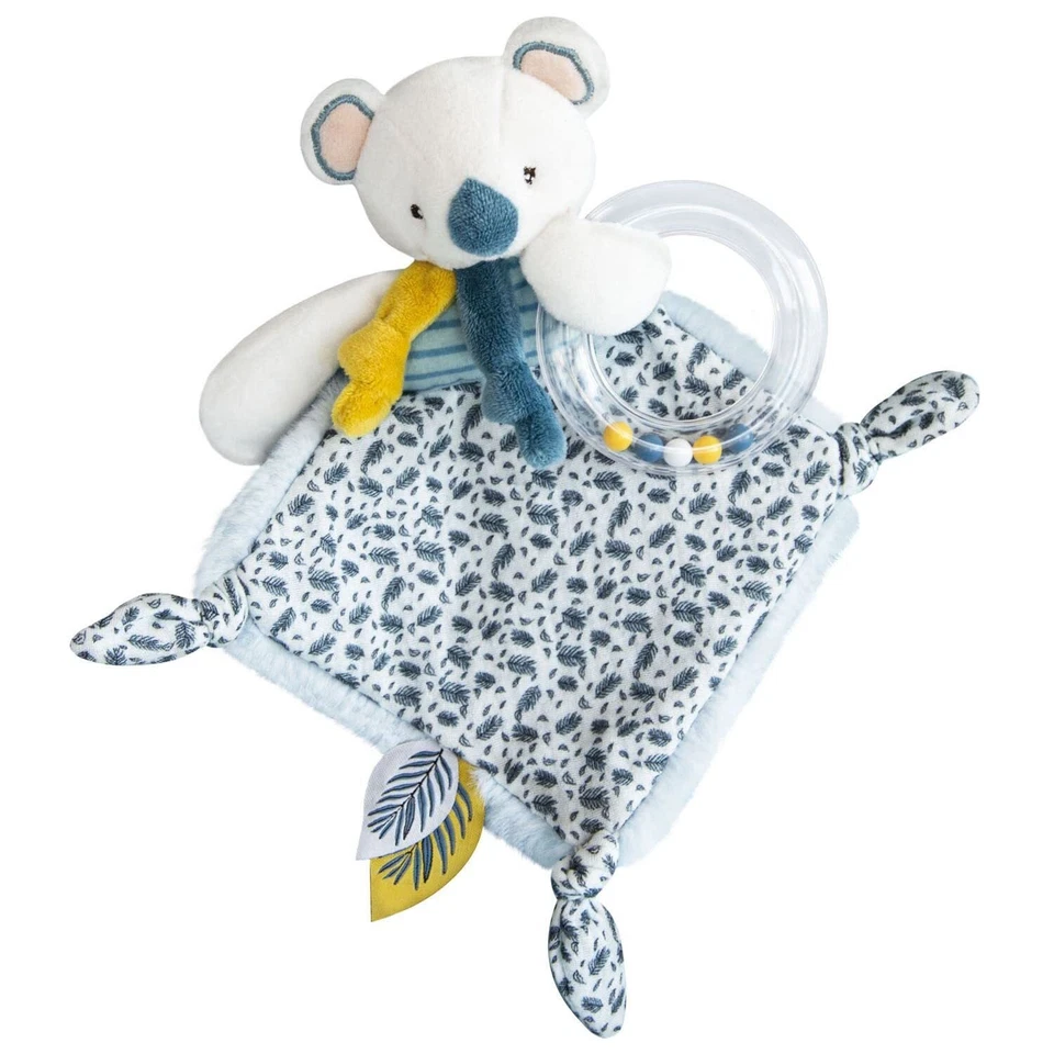 - Doudou Hochet - Yoca le Koala - Jouet Educatif - Boîte Cadeau - 22 Cm - Idé... - Photo 4/4