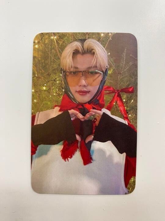 Stray kids Felix Christmas EveL Subk bonus photo card K-POP Stray kids Felix Christmas EveL Subk bonus photo card K-POP