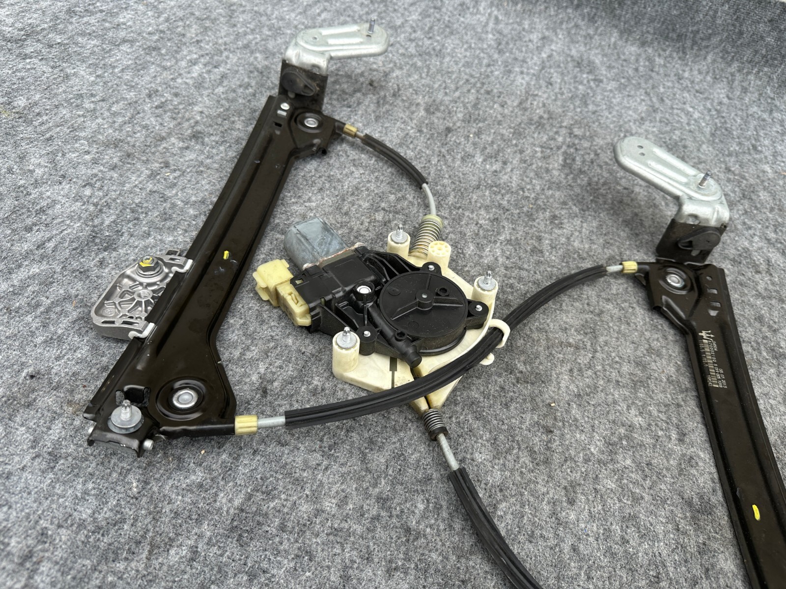 REAR LEFT SIDE WINDOW REGULATOR MOTOR OEM 67K 14-19 MASERATI QUATTROPORTE GTS