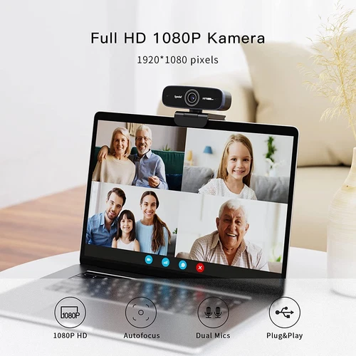 4k/1080p Webcam Streaming with Microphone for Desktop Computer Software USB LOT