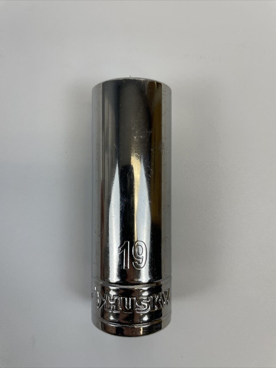 1/2 in. Drive 19 mm 12-Point Metric Deep Socket 1/2 in. Drive 19 mm 12-Point Metric Deep Socket
