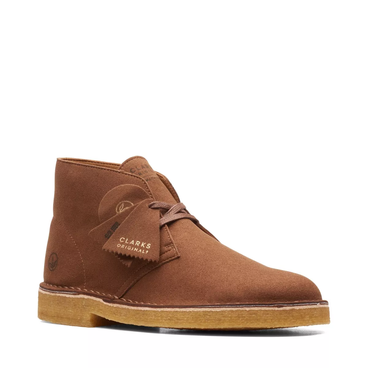Clarks Originals Men's Desert Boots Brown Vegan Friendly