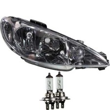 Faro Destro Per Peugeot 206 CC 2D 1.6 16V 2.0 S16 2A/C 1.4I 1.1I 2E/K